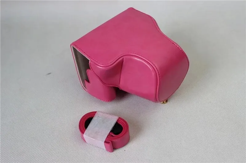 Новинка чехол из искусственной кожи для камеры Canon EOS M6 EOSM6 EOSM 6 15 45 мм объектива с