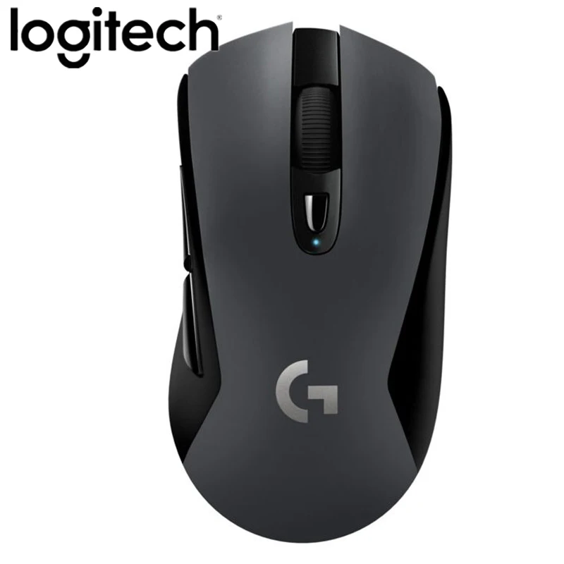 GRAY Оригинальная Беспроводная игровая мышь Logitich G603 LIGHTSPEED 12000 dpi, оптическая Bluetooth мышь для ПК, ноутбука, эргономичная официальная мышь - Цвет: GRAY