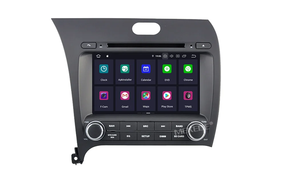 Android 9,0 4+ 64G Автомобильный Радио dvd-плеер мультимедиа для Kia CERATO K3 FORTE 2013- с gps навигацией wifi BT RDS