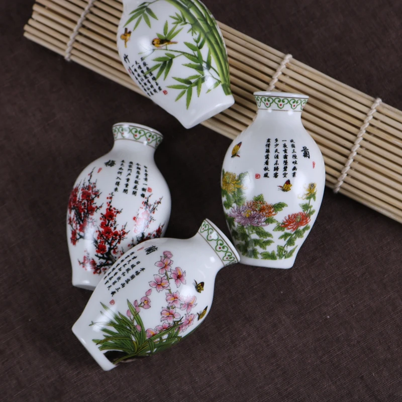 Розничная продажа китайские керамические магниты в форме цветка на холодильник