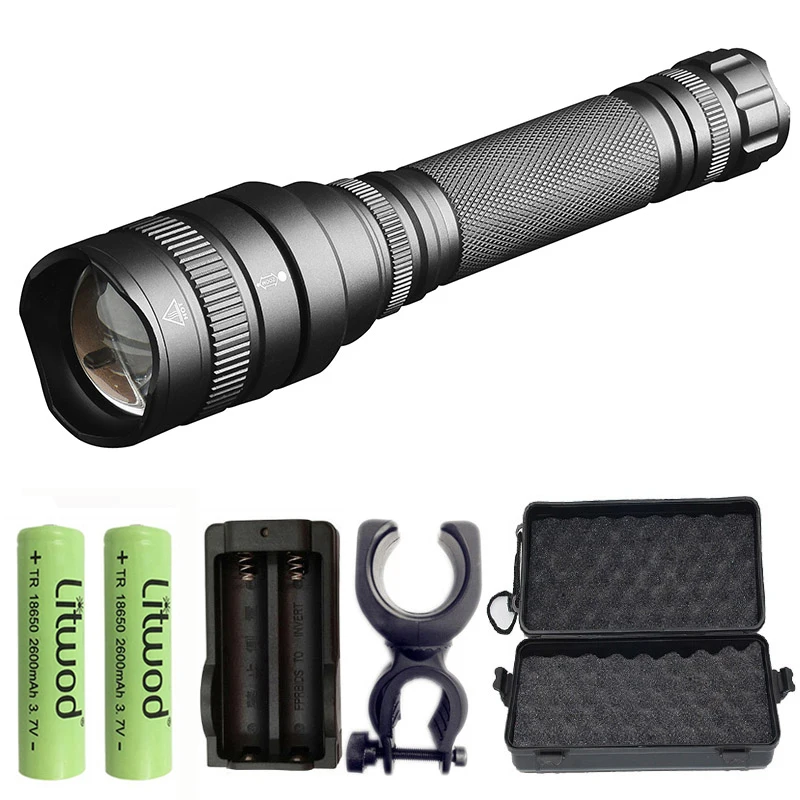 Option I Litwod Z20 CREE XHP70 и XHP50 3200lm мощный светодиодный фонарик, фонарь, мощный зум, тактический фонарь, аккумулятор 18650 для кемпинга - Испускаемый цвет: Option I