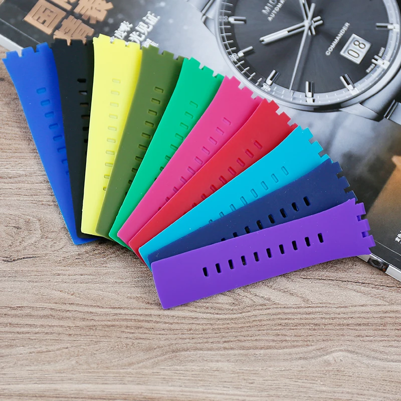 Ремешок силиконовый для мужских и женских часов|Ремешки часов| |