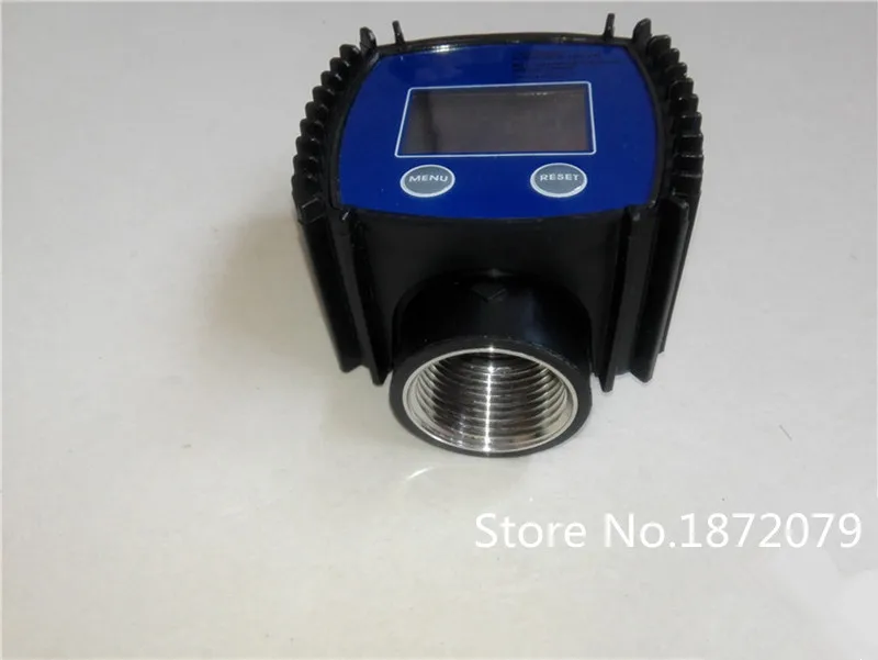 K24 1 &quotПластик воды Жидкость магнитными цифровой масла турбины датчик расхода|flow