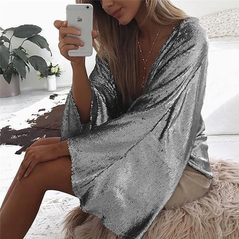 Женский кардиган с рукавами-фонариками весенне-осенняя Сексуальная куртка