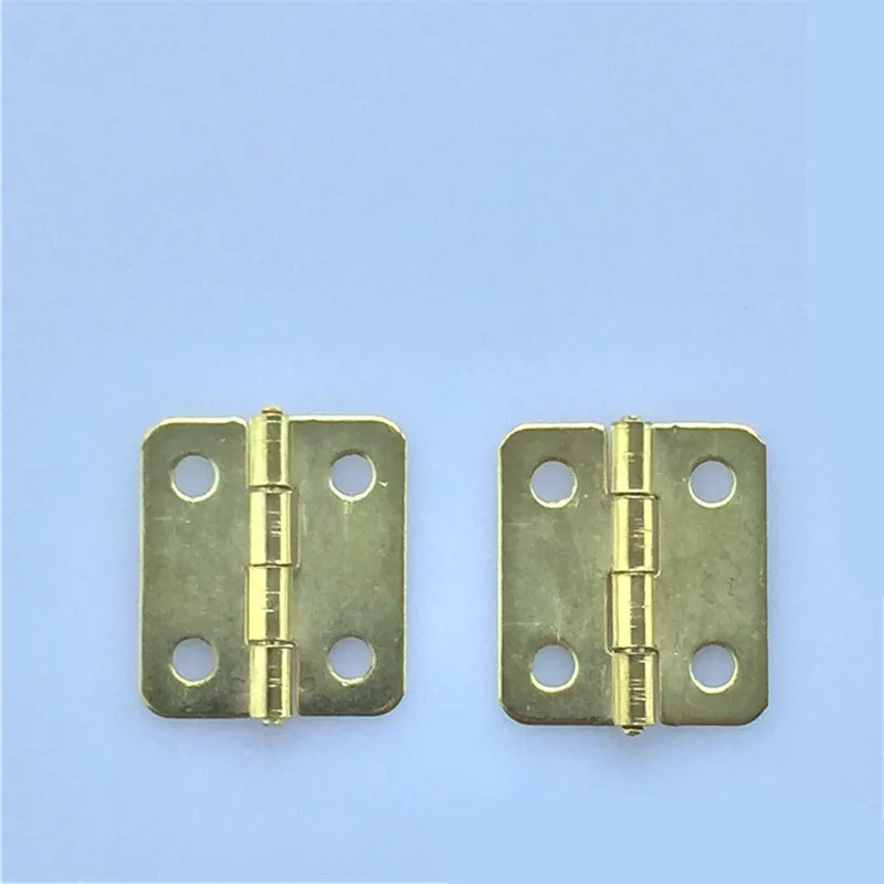 

2pcs/lot J047Y Iron Material Hinges Metal fittings 1.7*1.8cm for DIY and Wooden Box Making Free Shipping Russia