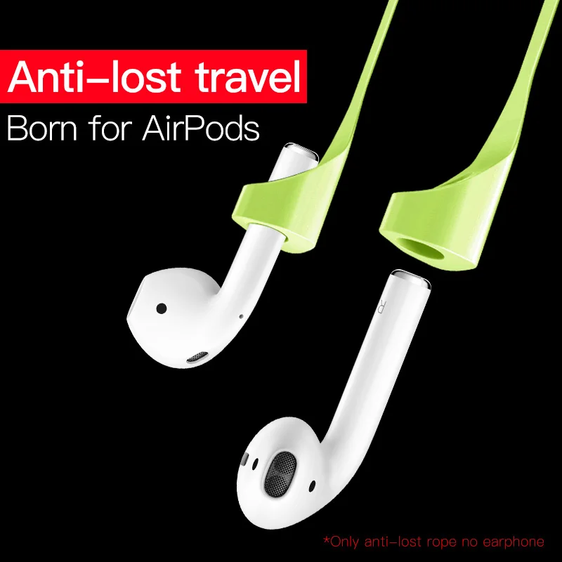 PZOZ магнитный анти-потеря веревки для Apple гарнитура для airpods чехол петля струнный ремешок для air pods мягкий силиконовый шнур-кабель аксессуары
