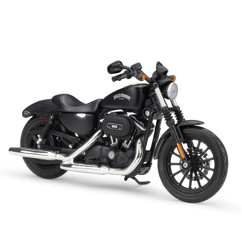 Модели спортивных велосипедов Maisto 2014 Sportster Iron 883 1:12 игрушки для детей бесплатная