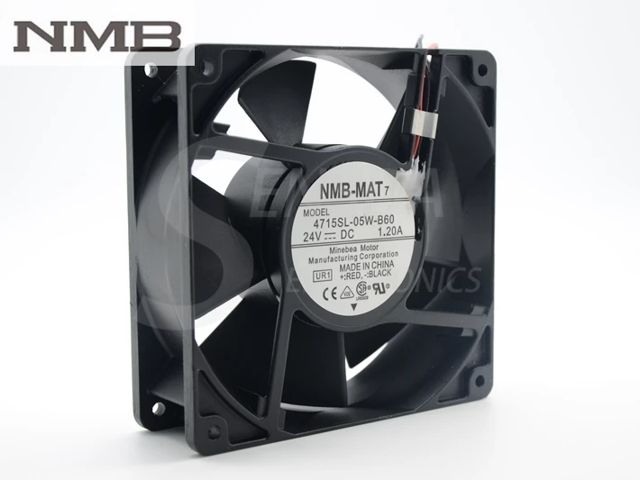 Для NMB 4715SL 05W B60 12038 DC 24V IP55 1.20A водонепроницаемый осевой вентилятор охлаждения|cooling