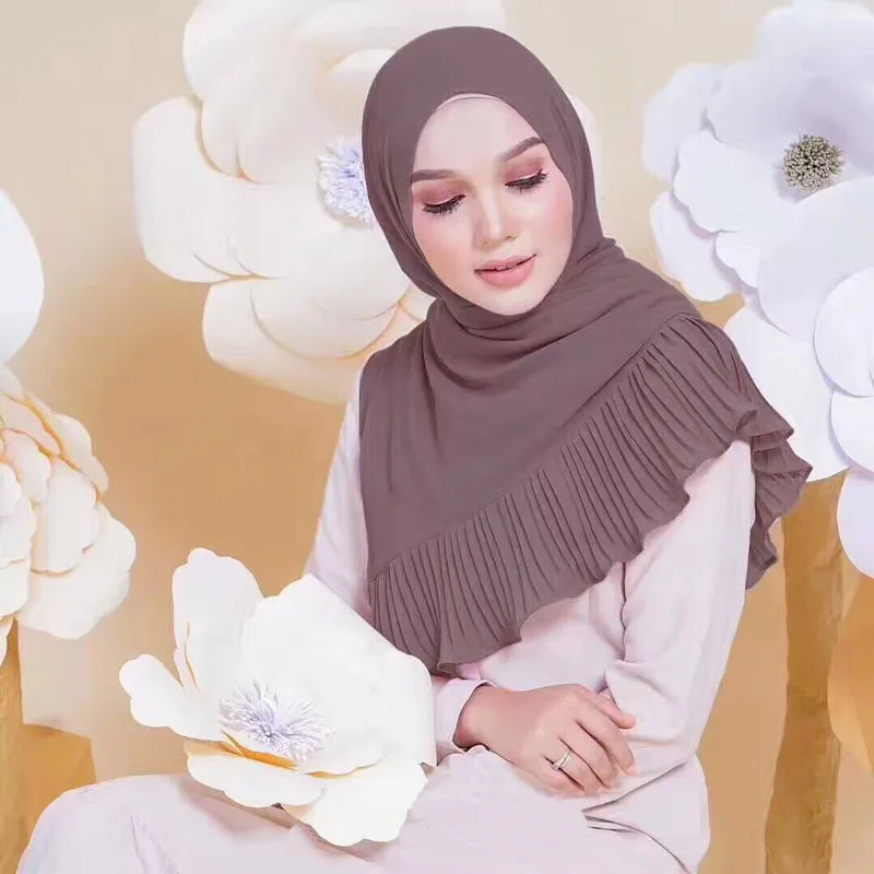 

New Pleat bubble chiffon scarf,Patchwork chiffon scarf in high quality,plain muslim hijab,head wraps,Wrinkle hijab in 18 colors