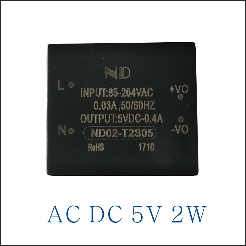 5 шт. Новый ac dc источника питания В 2 Вт интеллектуальных бытовых изолированный