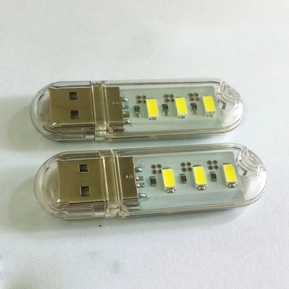 Высокая яркость светодиодный USB фонарик Свет светильник для компьютера 5 В