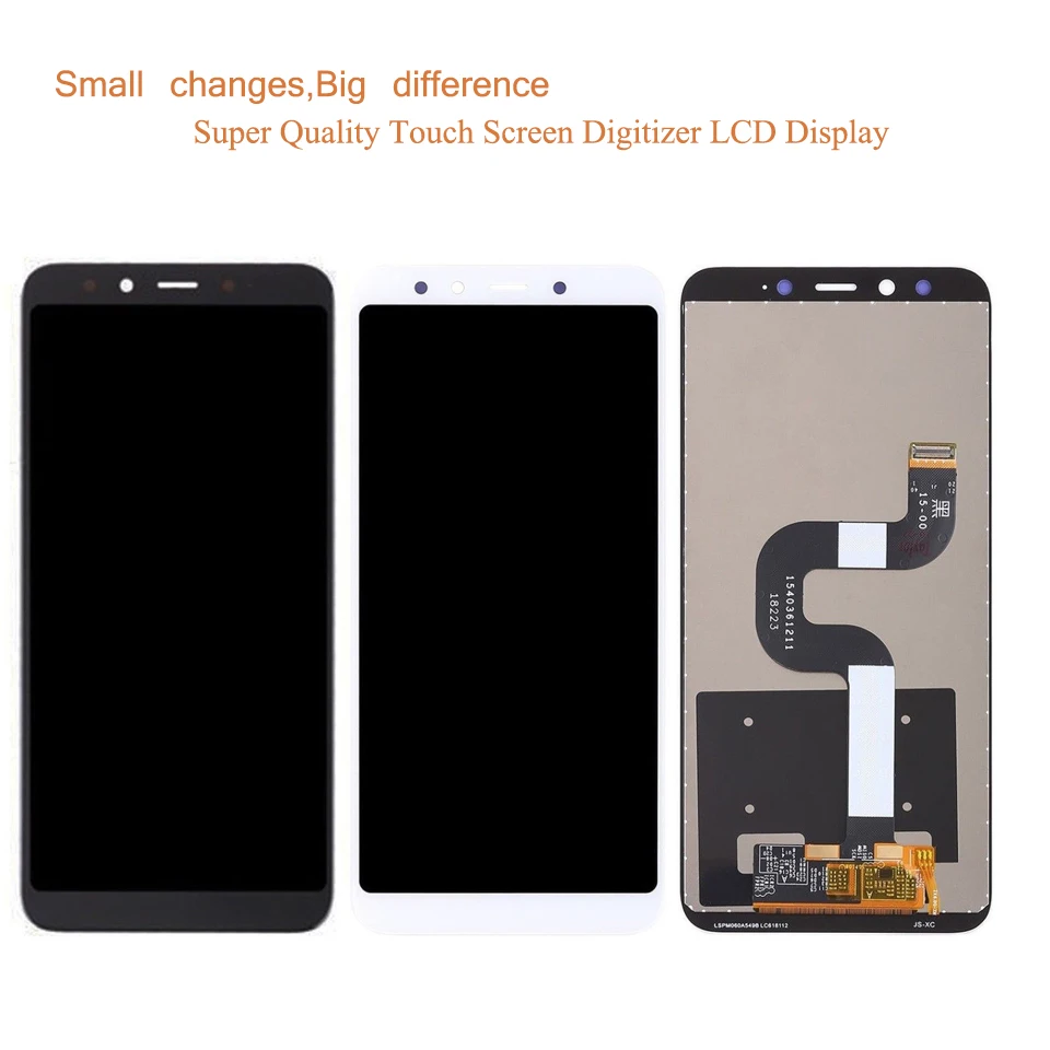 Для Xiaomi Mi 6X Mi6X ЖК дисплей сенсорный экран дигитайзер панель Pantalla монитор A2 MIA2 в