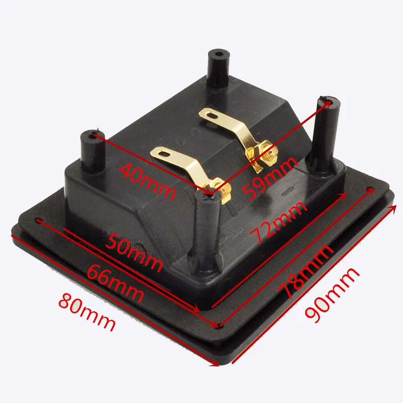 Соединительная коробка для двух колонок аудио кабель разъем проводная панель