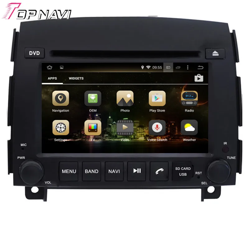 Topnavi 6 2 ''Octa Core 4 Гб RAM Android 0 Автомобильный видеоплеер Авто аудио DVD ПК для HYUNDAI