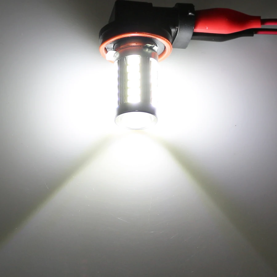 Светодиодные лампы H11 2 шт. H8 9006 HB4 9005 HB3 противотуманные фары 5630/5730SMD автомобильные