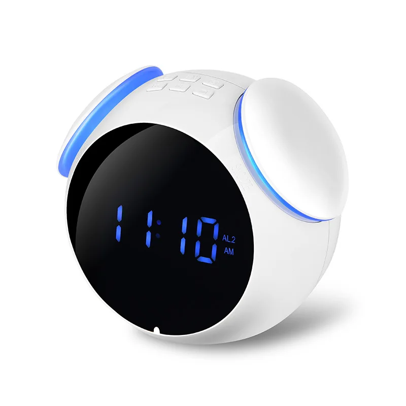 INGELON K11 Bluetooth 4,2 радио Будильник с динамиком с 2 Порты usb светодиодный цифровой будильник домашний Decration Повтор Настольные часы