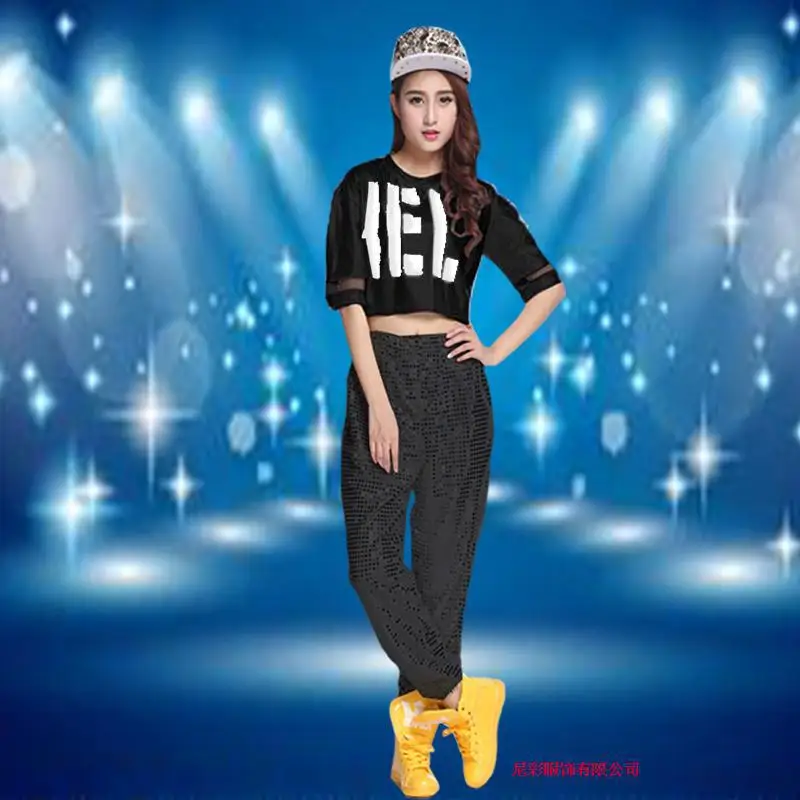 Новые сценические костюмы DS для женщин взрослых джаз танцевальный костюм