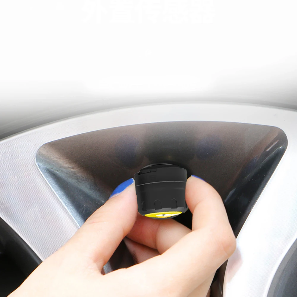 Автомобильный TPMS система контроля давления в шинах Bluetooth 4 0 универсальный