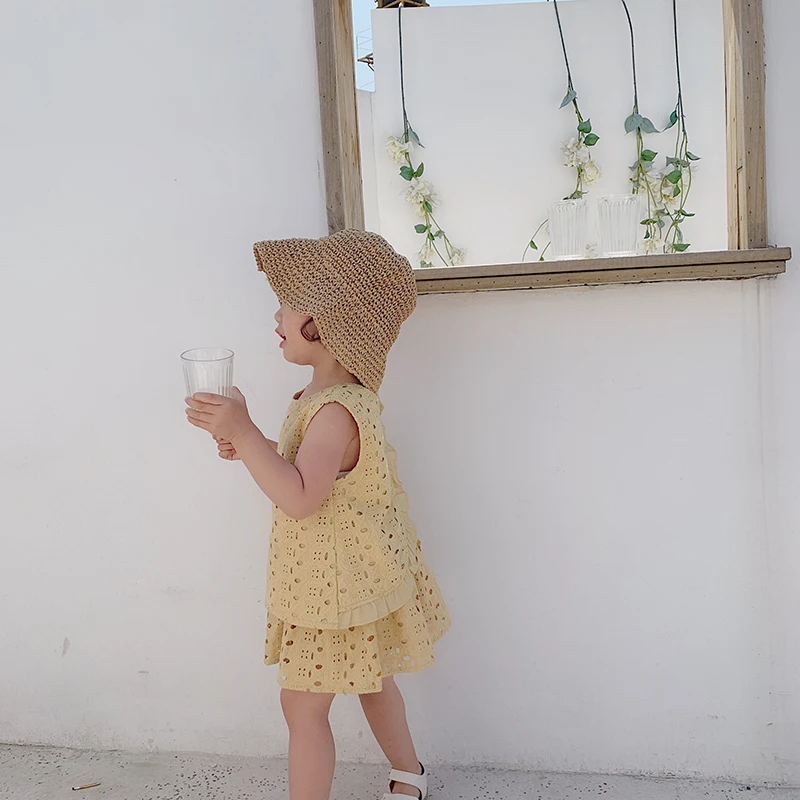 2019 Новые Летние удобные рубашки без рукавов из чистого хлопка с вышивкой для