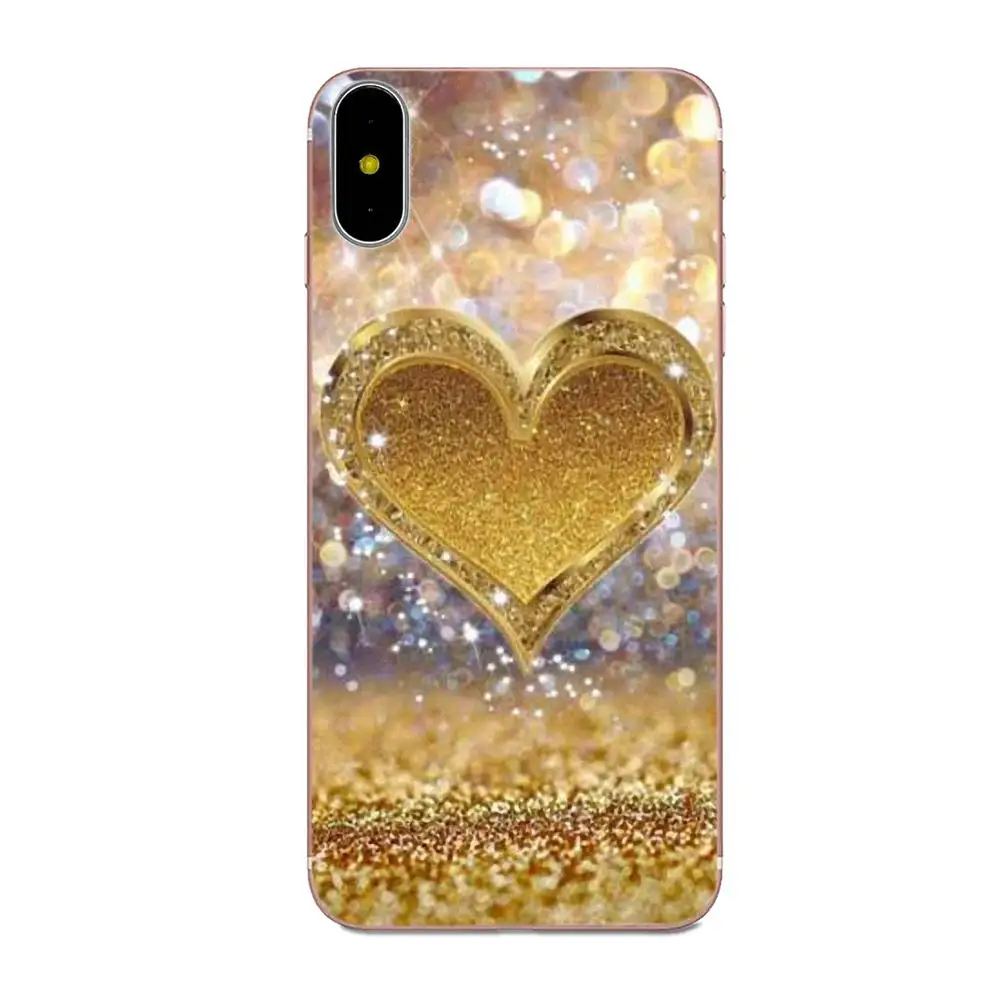 Розовый Love Heart TPU Модный чехол для сотового телефона Apple iPhone X XS Max XR 4 4S 5 5C 5S SE 6 6S 7 8 Plus