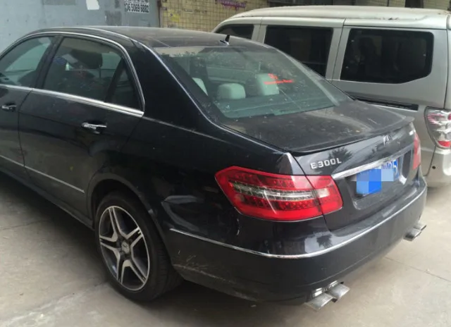 Спойлер для Benz W212 спойлер из АБС материала заднего крыла автомобиля грунтовка