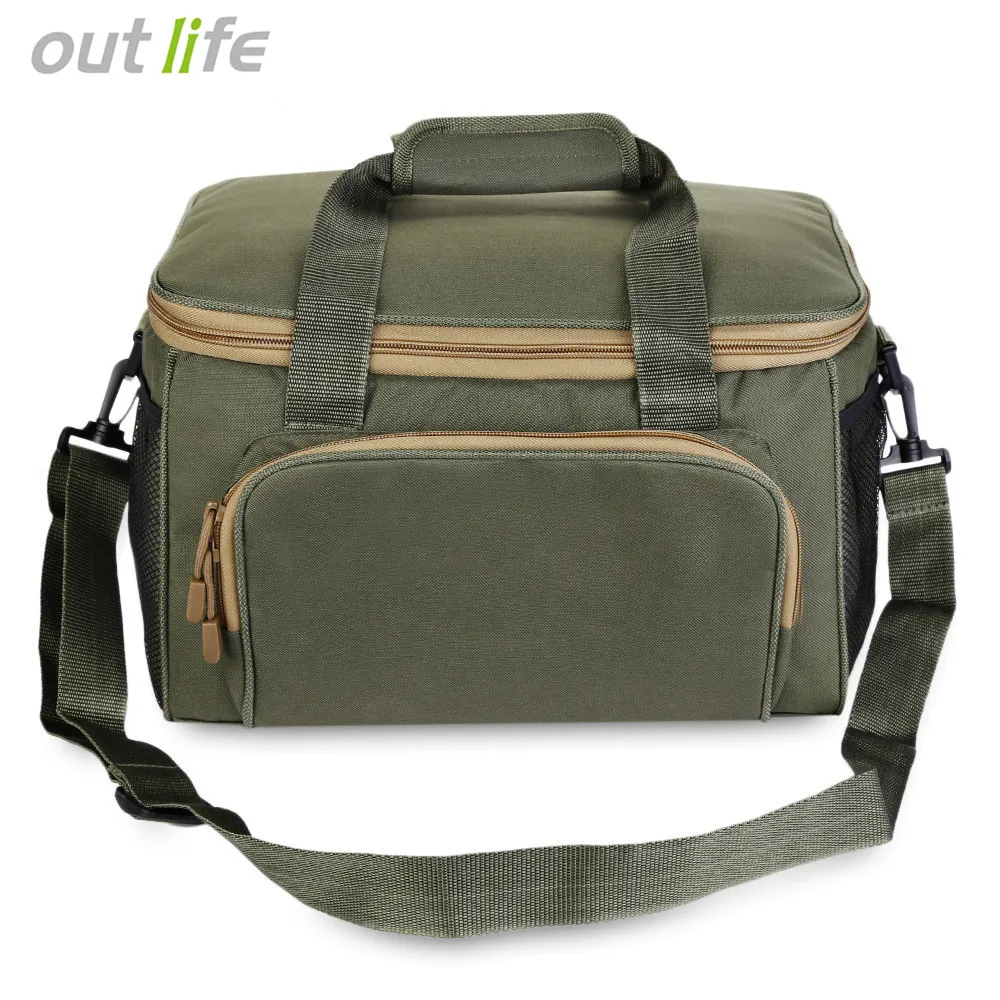 Outlife 37*25*25 см Мужская Рыболовная Сумка холщовая уличная поясная сумка на плечо