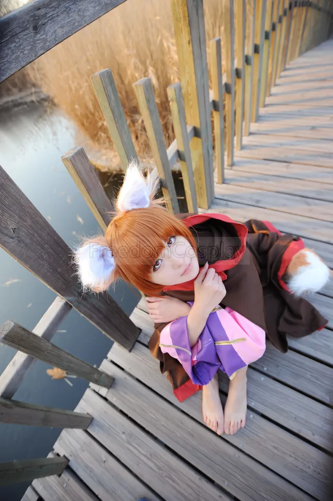 Косплей Костюм Волка и волка Холо |