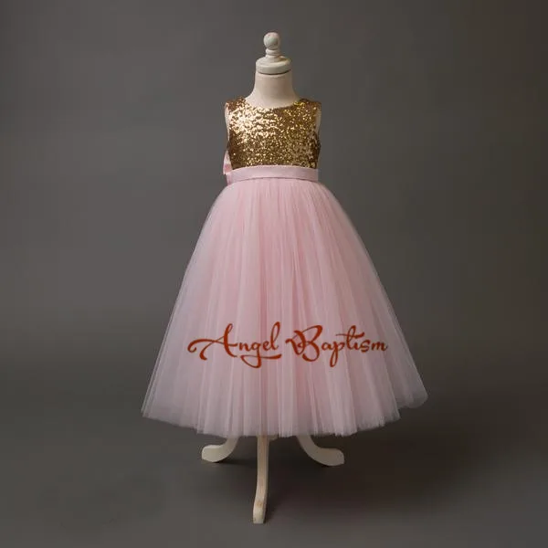 Красивые Розовые Платья с цветочным узором для девочек платье принцессы