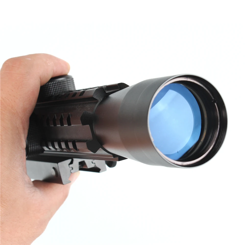 Ohhunt 3-9X32 охотничьи прицелы для стрельбы тусклый полированный финиш тонкая подсветка дуплексный оптический прицел Tri-Rail Rifle Scope