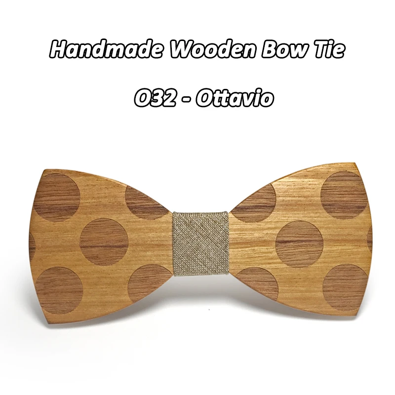 Мужской галстук бабочка Mahoosive классический деревянный ручной работы|bow tie for men|bow