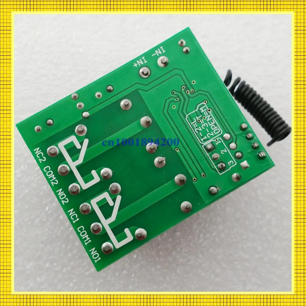 Пульт дистанционного управления для умного дома 2 канала реле беспроводной