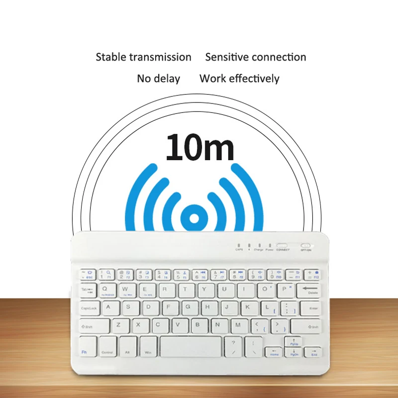 Портативная мини беспроводная клавиатура для телефона планшета Bluetooth iPad Apple iPhone