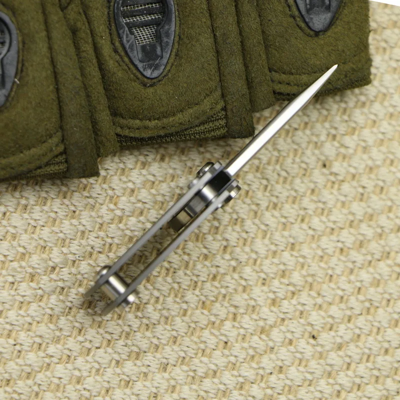 TIGEND Biner w M390 стальной титановый карманный складной нож с ручкой карманный нож для фруктов инструмент для повседневного использования