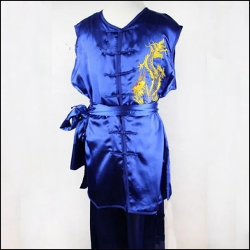 Одежда Wushu костюм китайского дракона шаолин монах форма для кунгфу TA408 |