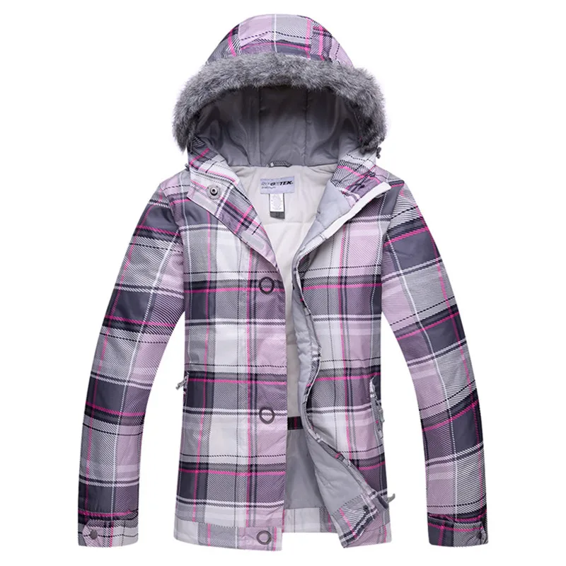 Новинка женские куртки для сноуборда горный лыжный костюм Женская лыжная одежда