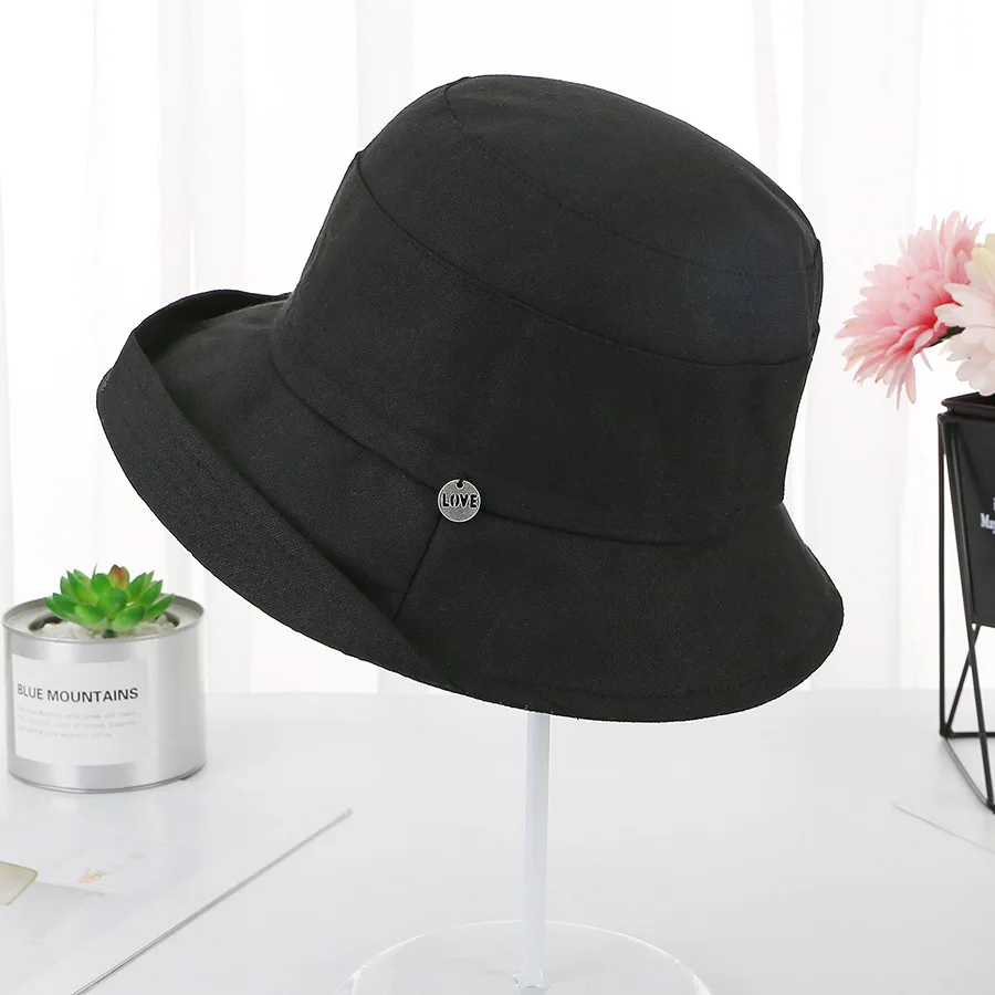 Женская модель весенне летняя складная шляпа с широкими полями Повседневная в