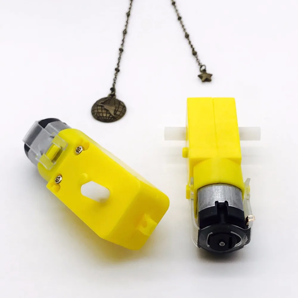 TTmotor 1:48 двойной вал 3 6 в DC мотор редуктор/с шиной или вилкой сильный магнит против