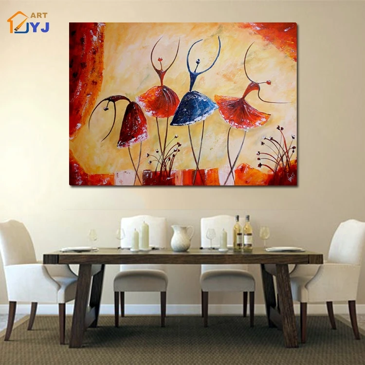 Картина для балета и танца JYJ настенная живопись ручная роспись современная