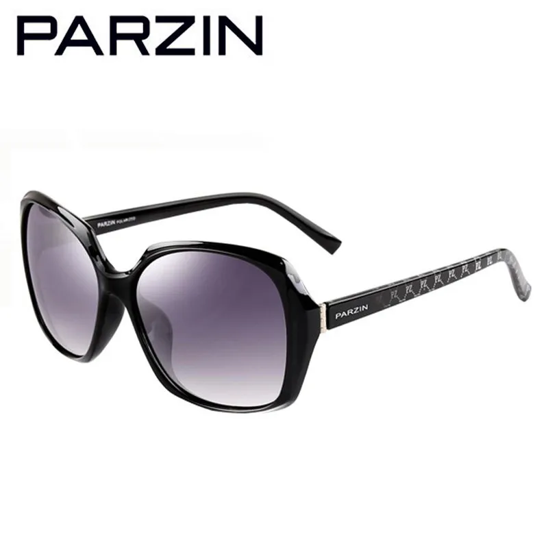 PARZIN Поляризованные Солнцезащитные очки женские модные негабаритные
