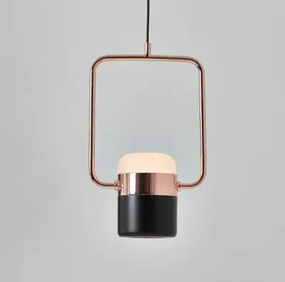 Postmodern metal plating rose gold champagne black white living room bedroom restaurant long simple chandelier led fixtur | Освещение