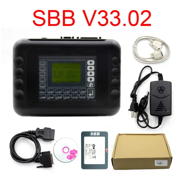 Белый Новейшая Версия SBB PRO2 V48.88 с sbb V46.02 Мини Zedbull Авто ключевой программер для большинства автомобилей - Цвет: Белый
