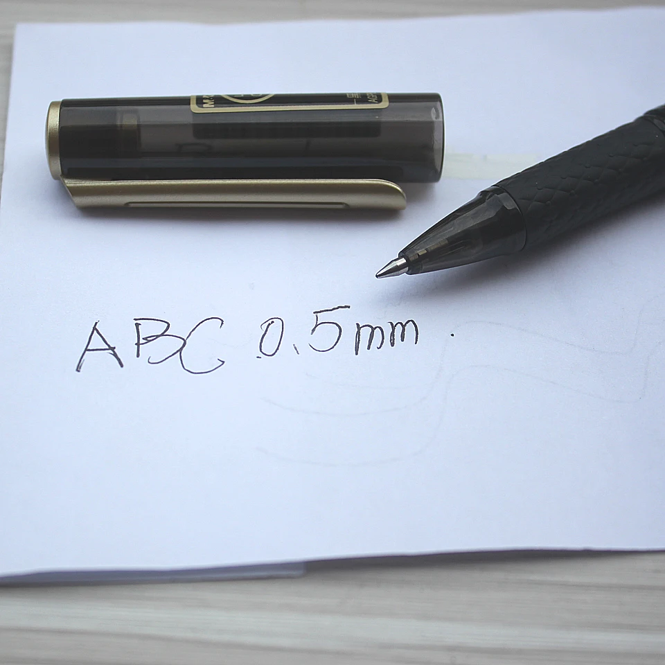 2018 новые творческие Пластик гелевая ручка 0.5 мм высокого класса подпись