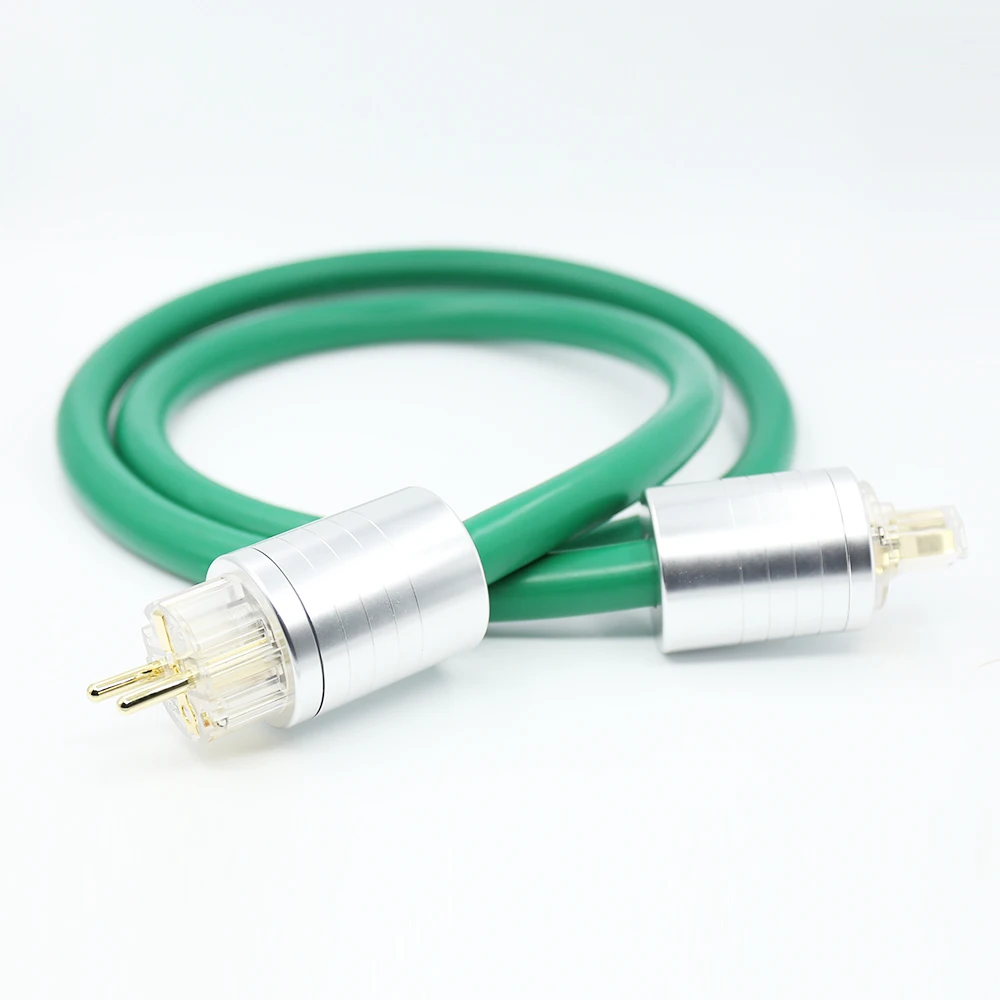 1 шт. HiFi аудио ЕС AC Шнур питания Электрический удлинитель питания|extension cable|hifi audio