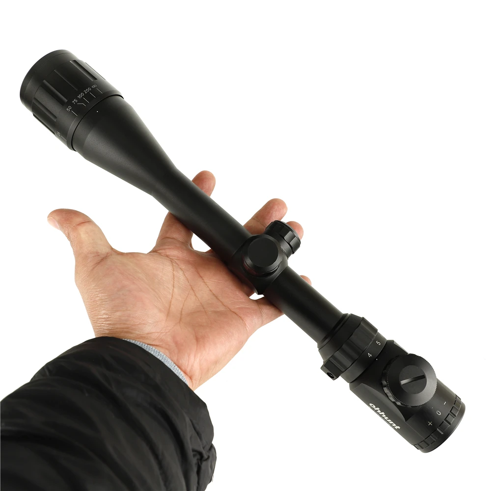 Ohhunt 4-16X40 AO охотничьи прицелы 1 дюйм труба Mil Dot сетка красный зеленый горит