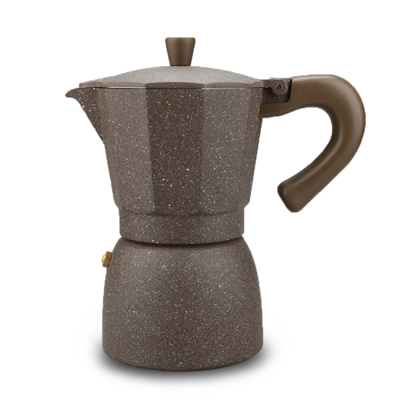 OBR кофейные горшки алюминиевый эспрессо латте Кофеварка гейзерная для газовой