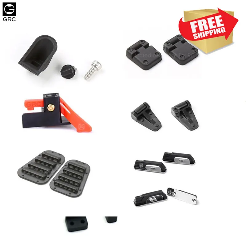 RC Crawler GRC 3D PLA Hood вентиляционная дверь топливная крышка простой Запуск ESC Trigger для