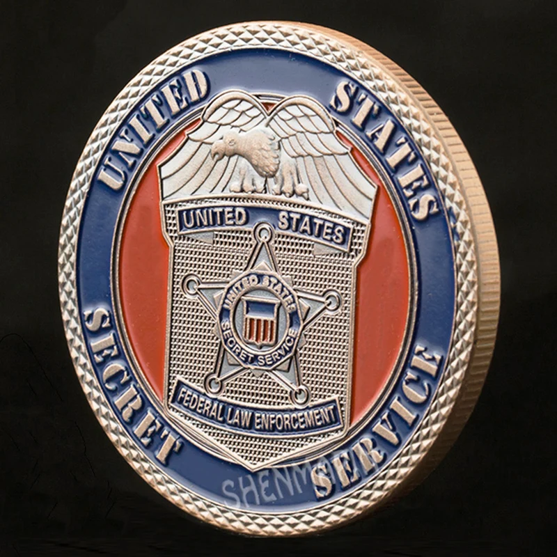Нам Secret Услуги памятная монета федеральной правоохранительных органов Монетка