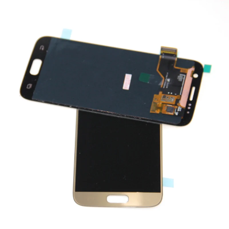 ЖК дисплей SUPER AMOLED для Samsung GALAXY S7 G930 G930F сенсорный экран с дигитайзером в сборе 100%