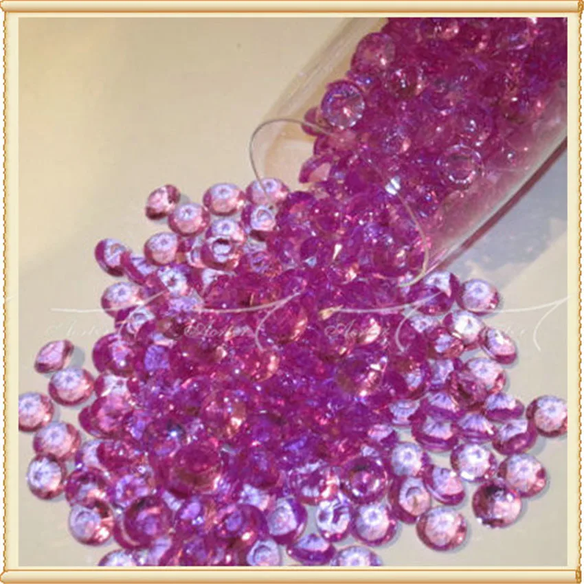 500 шт. акриловые бриллианты оптовая продажа супер яркие свадебные свадебвечерние