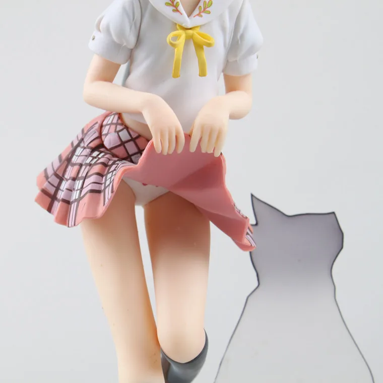 Аниме Рисунок 18 см хэнтай принц и каменная кошка цукико цукакуши коробка ПВХ